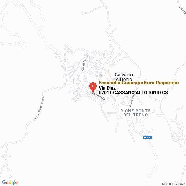 apri la mappa di Fasanella Giuseppe Euro Risparmio