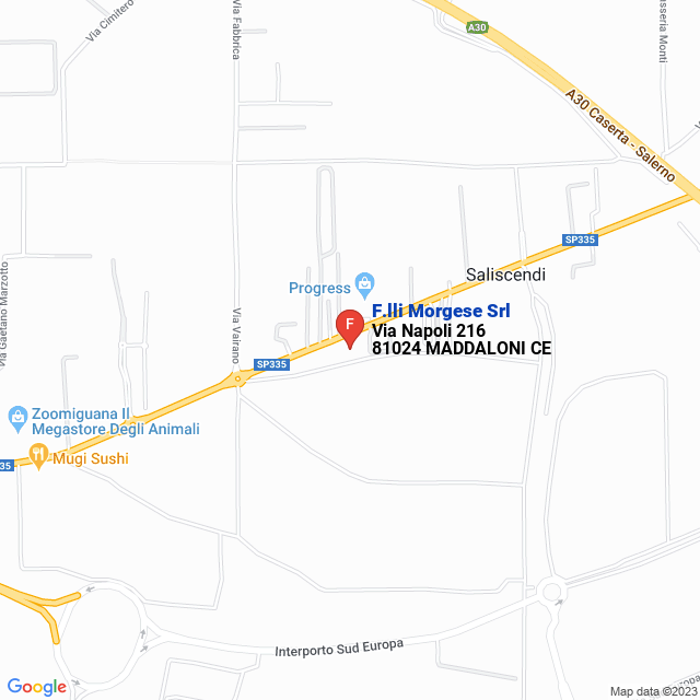 apri la mappa di F.lli Morgese Srl