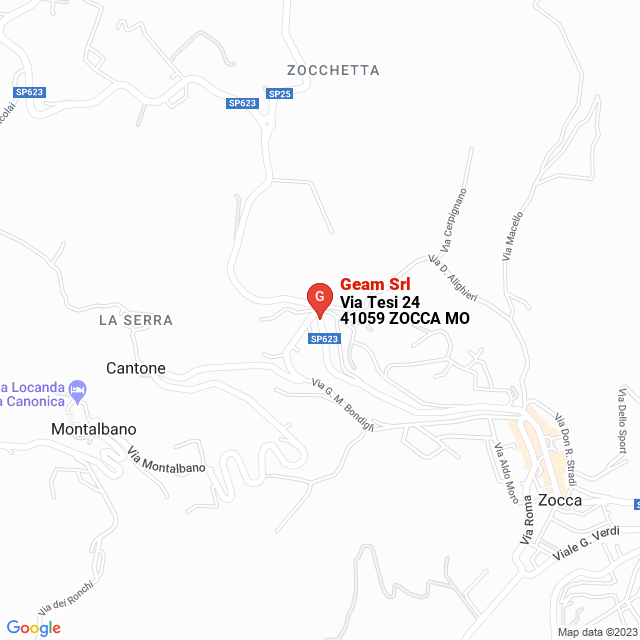 apri la mappa di Geam Srl