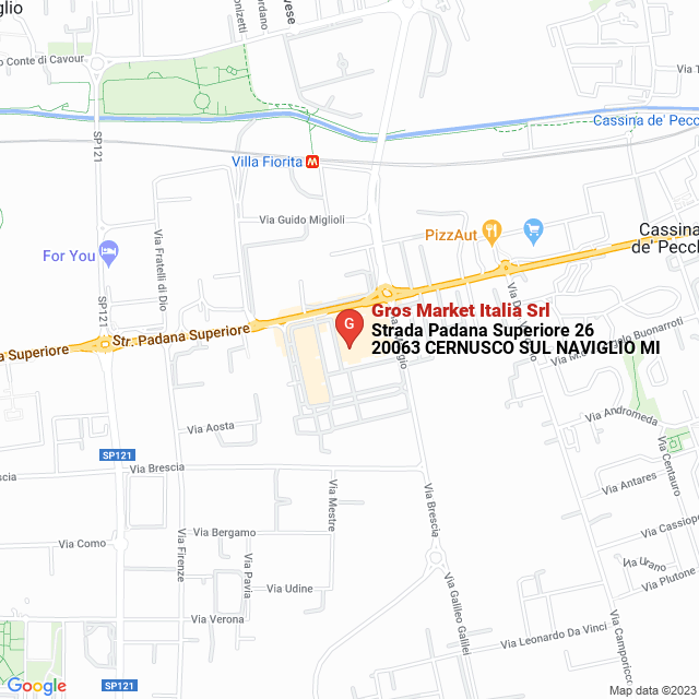apri la mappa di Gros Market Italia Srl