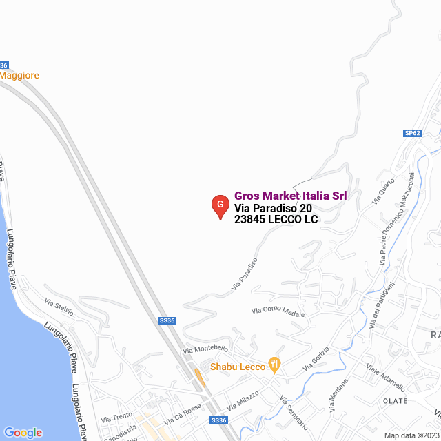 apri la mappa di Gros Market Italia Srl