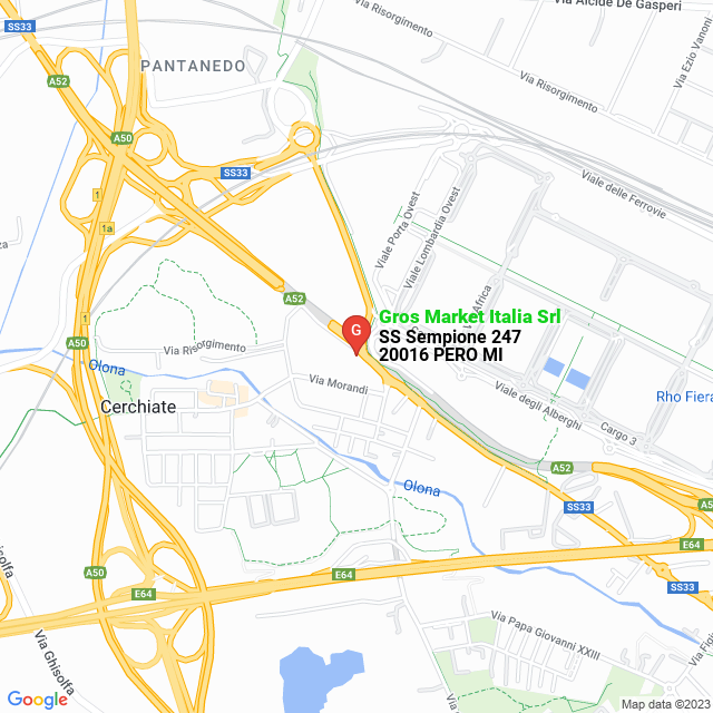 apri la mappa di Gros Market Italia Srl