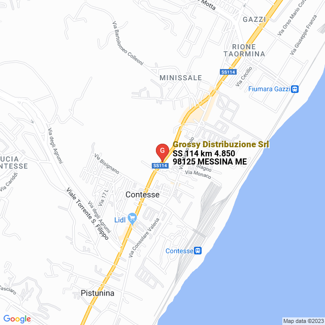 apri la mappa di Grossy Distribuzione Srl