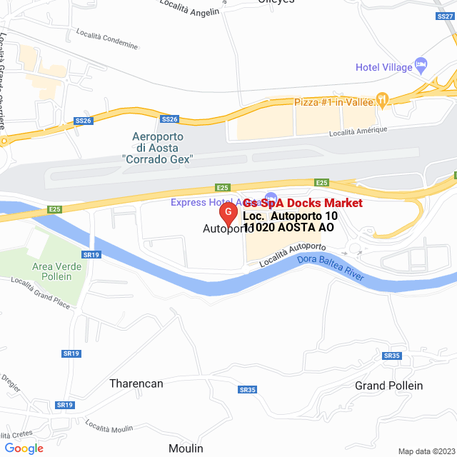 apri la mappa di Gs SpA Docks Market