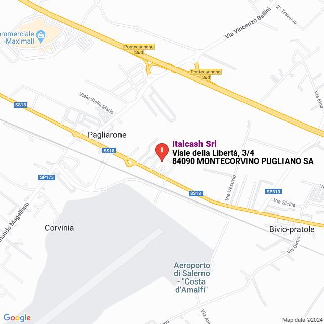 apri la mappa di Italcash Srl