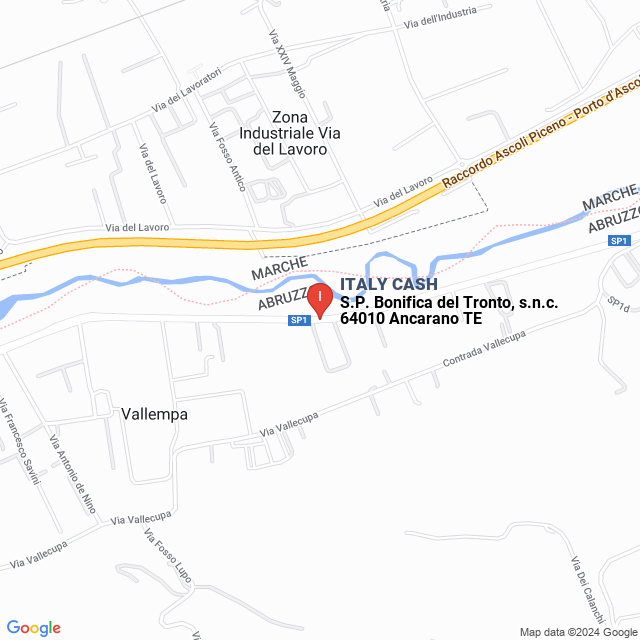 apri la mappa di ITALY CASH