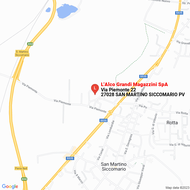 apri la mappa di L‘Alco Grandi Magazzini SpA