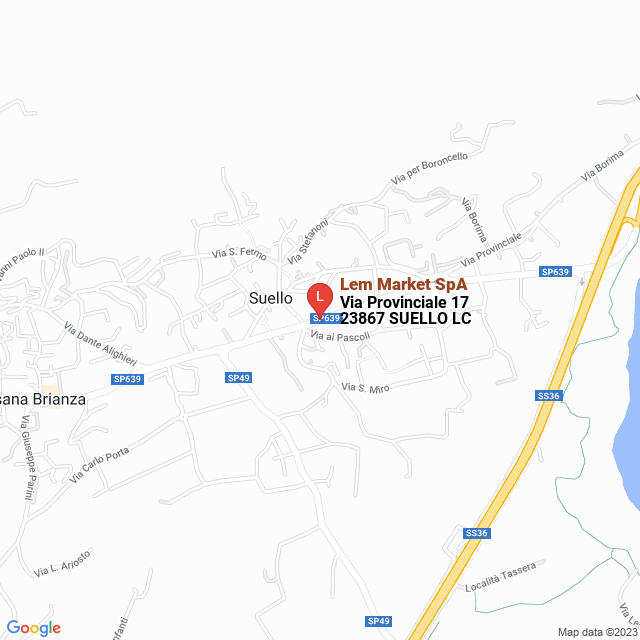 apri la mappa di Lem Market SpA