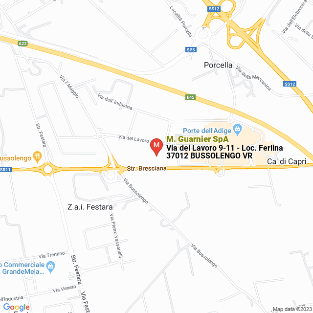 apri la mappa di M. Guarnier SpA