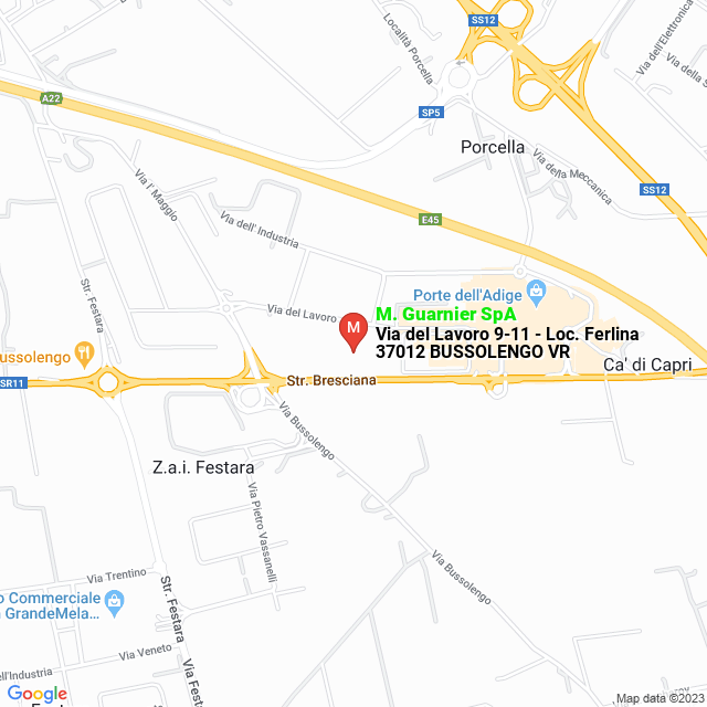 apri la mappa di M. Guarnier SpA