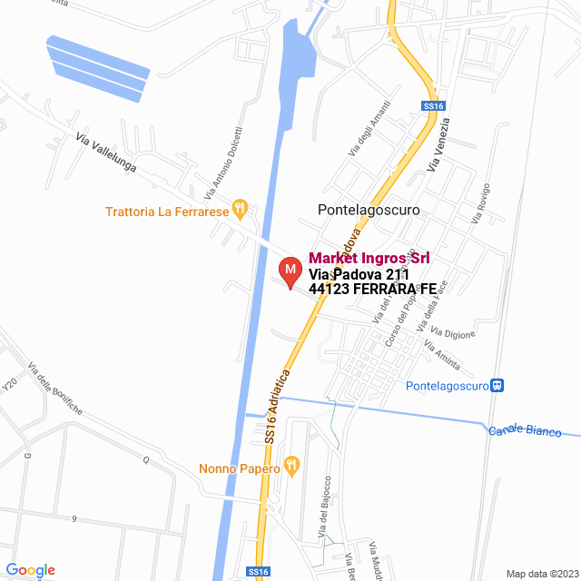 apri la mappa di Market Ingros Srl