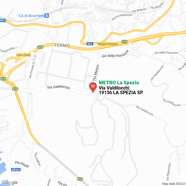 apri la mappa di METRO La Spezia