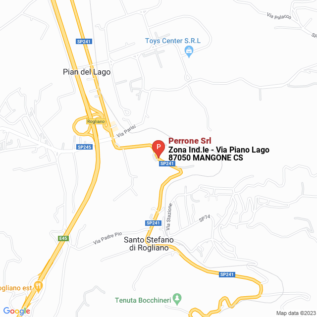 apri la mappa di Perrone Srl