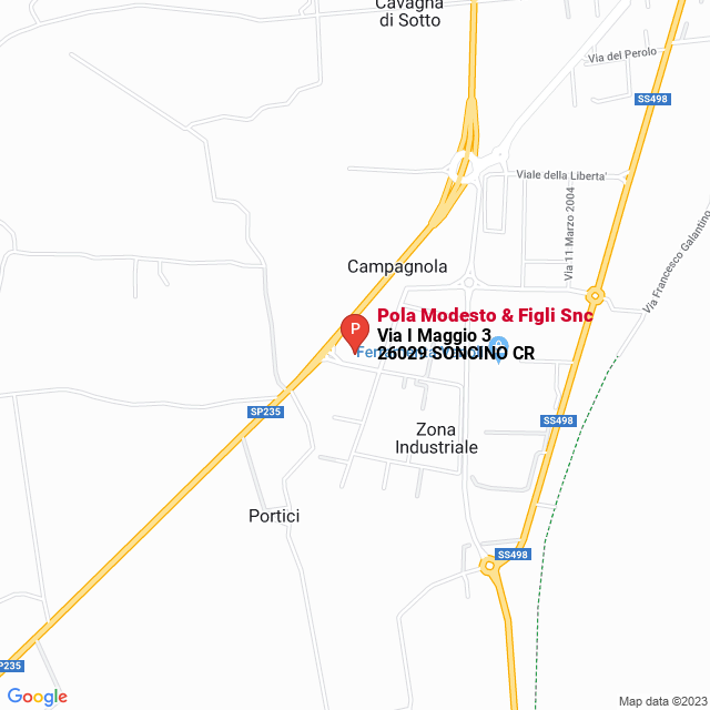 apri la mappa di Pola Modesto & Figli Snc