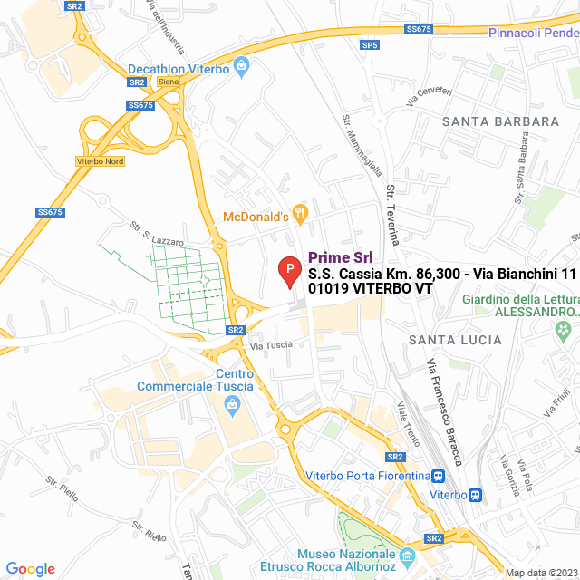 apri la mappa di Prime Srl