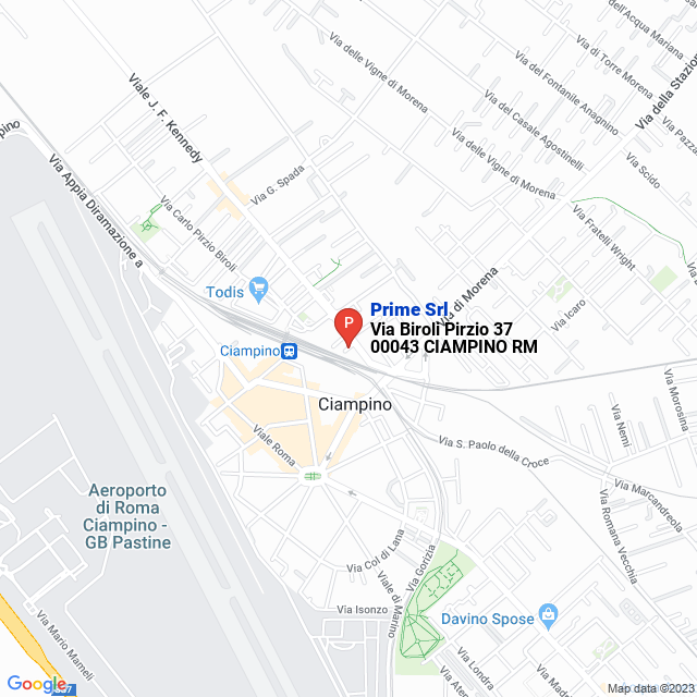 apri la mappa di Prime Srl