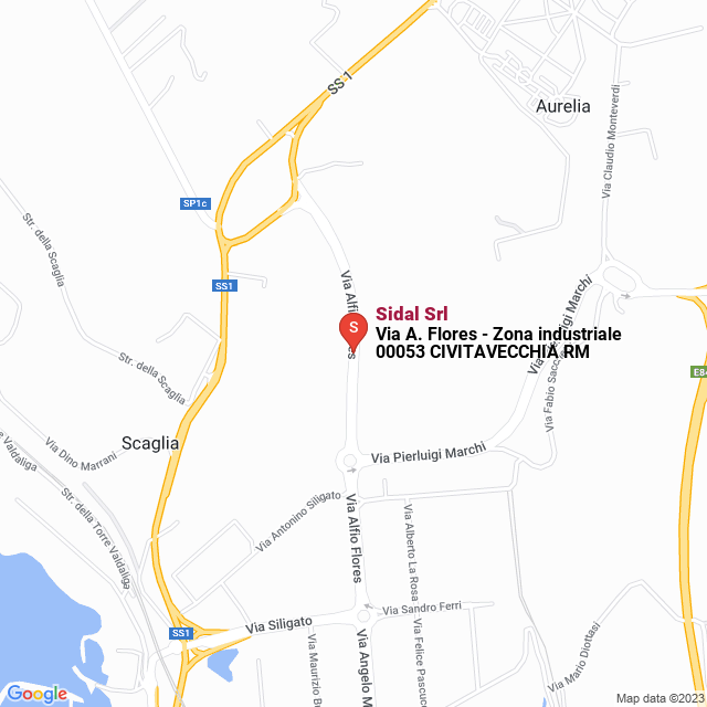 apri la mappa di Sidal Srl