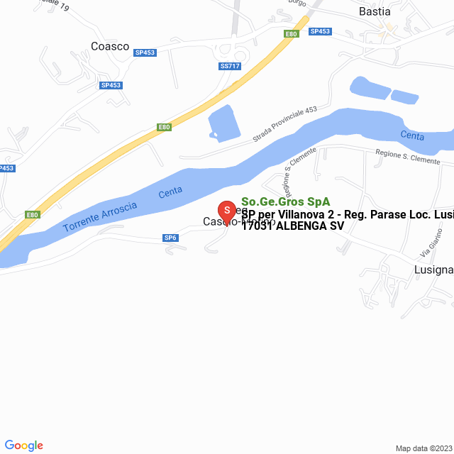 apri la mappa di So.Ge.Gros SpA
