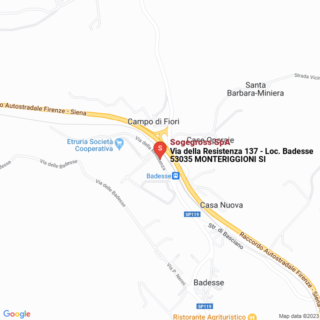 apri la mappa di Sogegross SpA