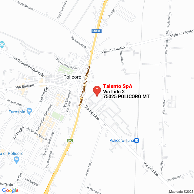 apri la mappa di Talento SpA