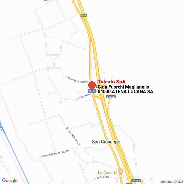 apri la mappa di Talento SpA