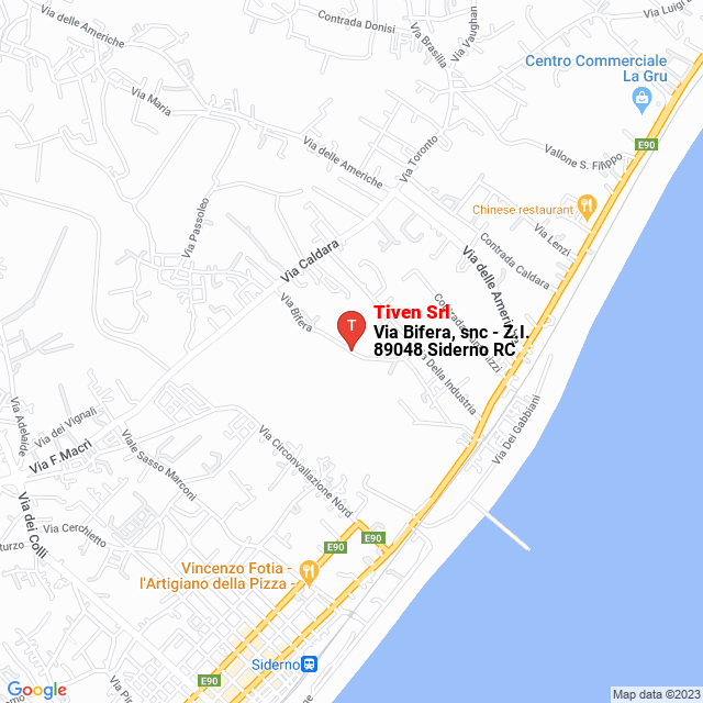 apri la mappa di Tiven Srl