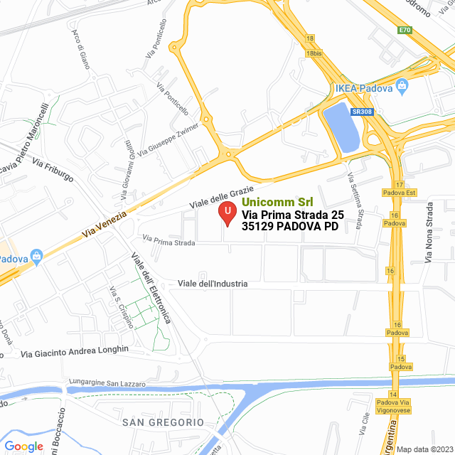 apri la mappa di Unicomm Srl