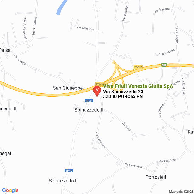 apri la mappa di Vivo Friuli Venezia Giulia SpA
