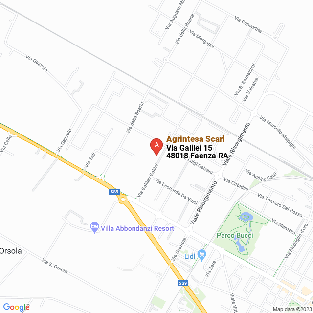 apri la mappa di Agrintesa Scarl