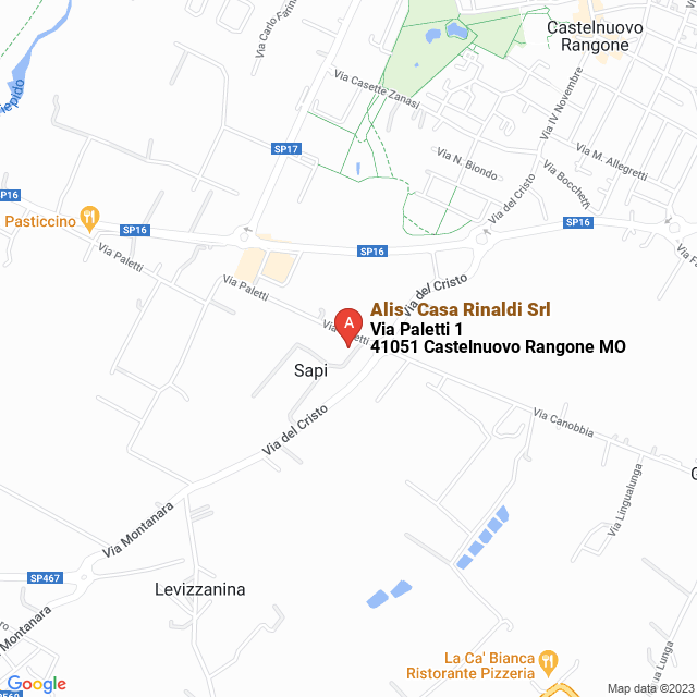 apri la mappa di Alis - Casa Rinaldi Srl