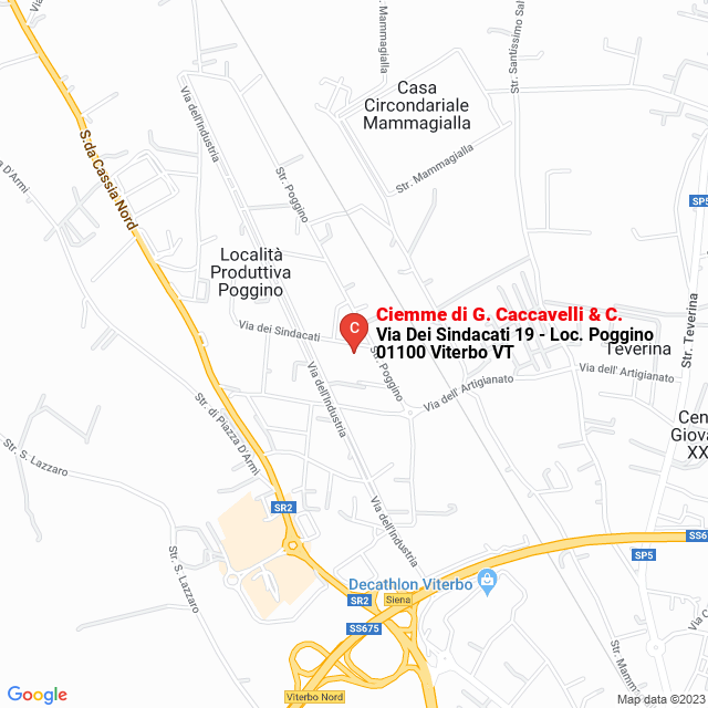 apri la mappa di Ciemme di G. Caccavelli & C.