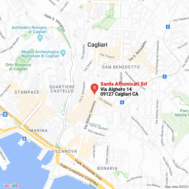 apri la mappa di Sarda Affumicati Srl