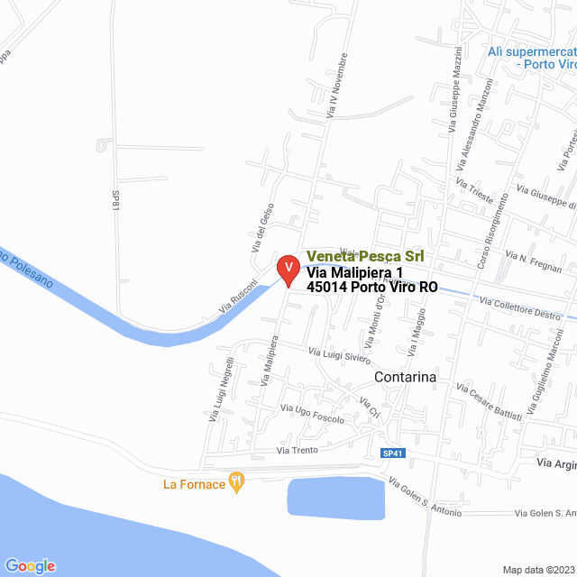 apri la mappa di Veneta Pesca Srl