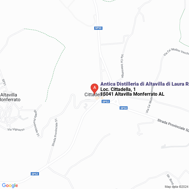 apri la mappa di Antica Distilleria di Altavilla di Laura Raimondo Mazzetti