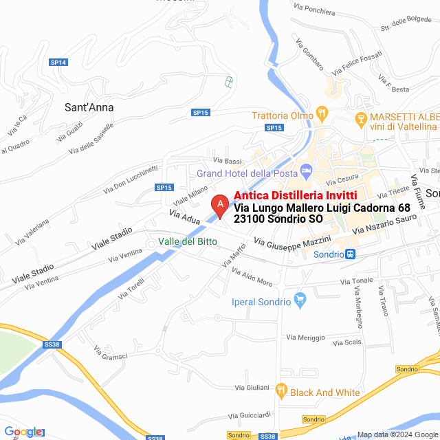 apri la mappa di Antica Distilleria Invitti