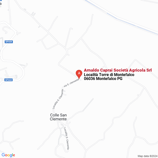 apri la mappa di Arnaldo Caprai Società Agricola Srl