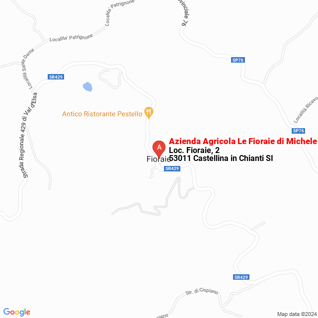 apri la mappa di Azienda Agricola Le Fioraie di Michele Neri