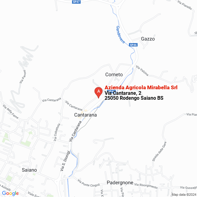 apri la mappa di Azienda Agricola Mirabella Srl