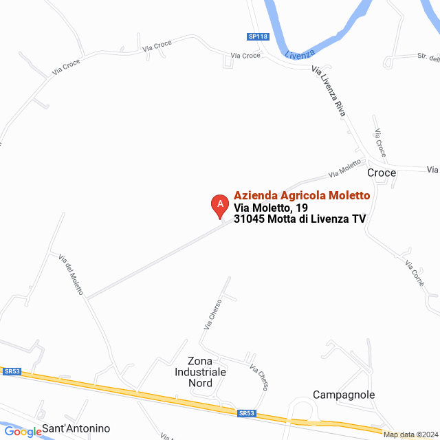 apri la mappa di Azienda Agricola Moletto