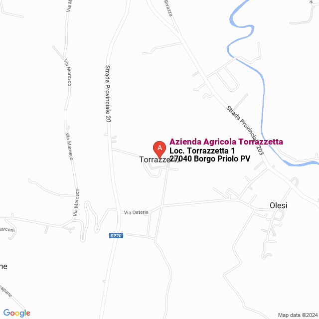 apri la mappa di Azienda Agricola Torrazzetta