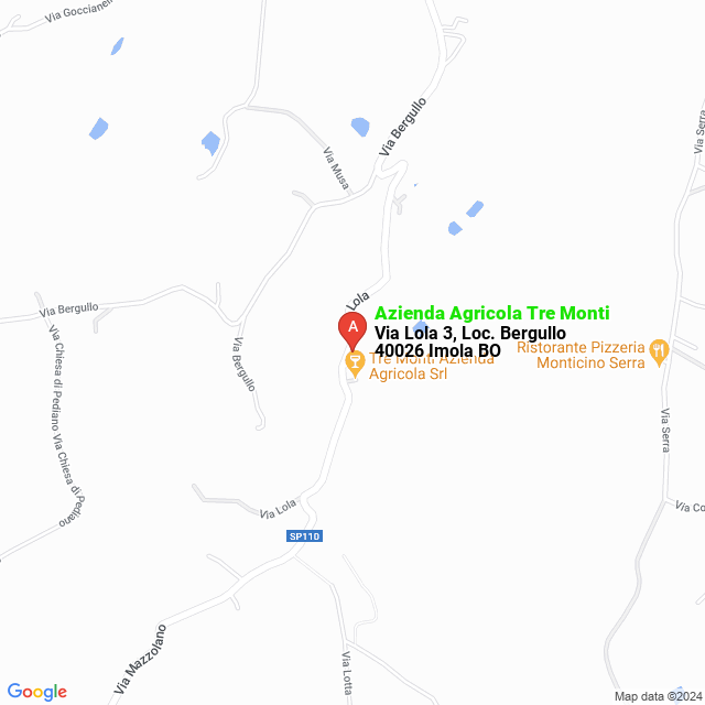 apri la mappa di Azienda Agricola Tre Monti