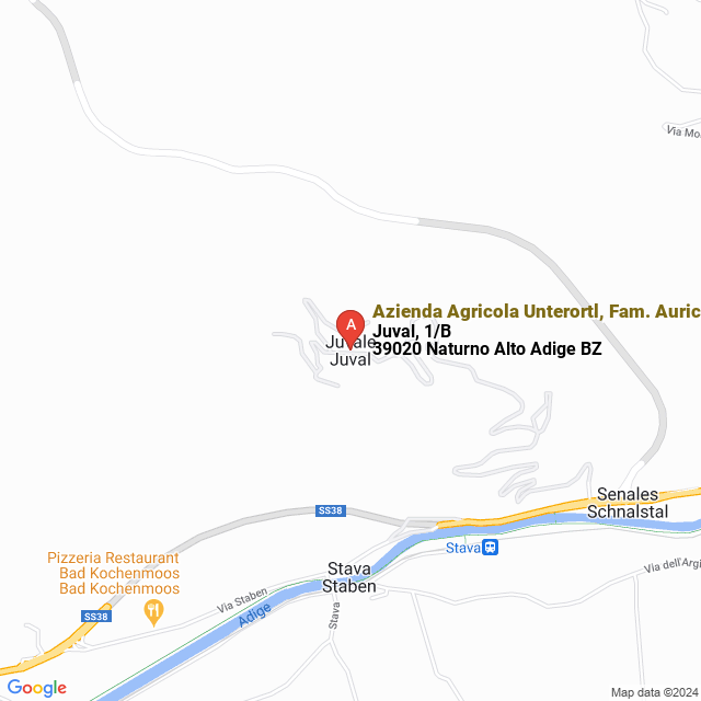 apri la mappa di Azienda Agricola Unterortl, Fam. Aurich