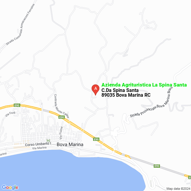 apri la mappa di Azienda Agrituristica La Spina Santa