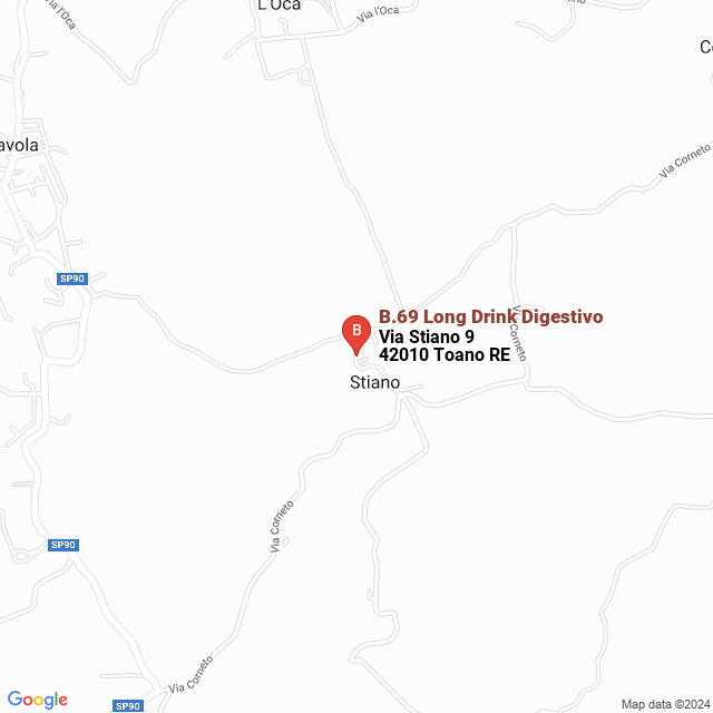 apri la mappa di B.69 Long Drink Digestivo