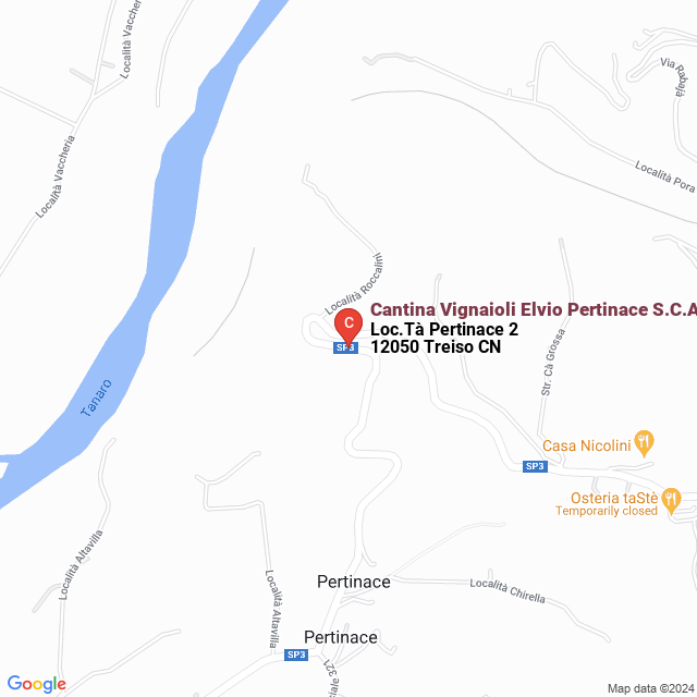 apri la mappa di Cantina Vignaioli Elvio Pertinace S.C.A.