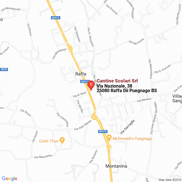 apri la mappa di Cantine Scolari Srl