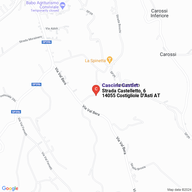 apri la mappa di Cascina Castlet