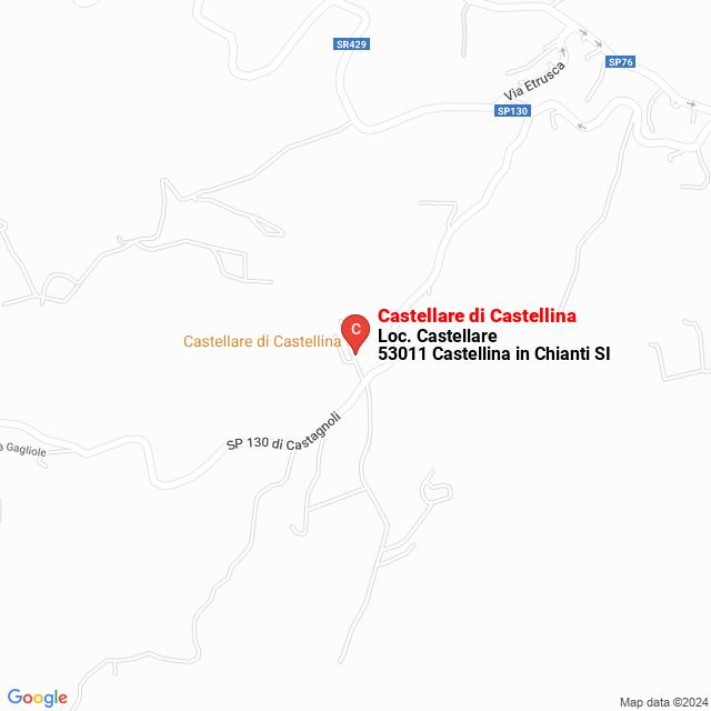 apri la mappa di Castellare di Castellina