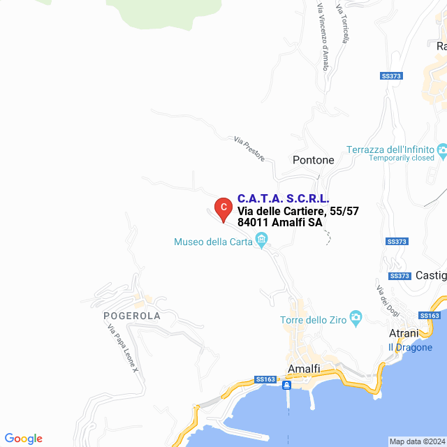 apri la mappa di C.A.T.A. S.C.R.L.