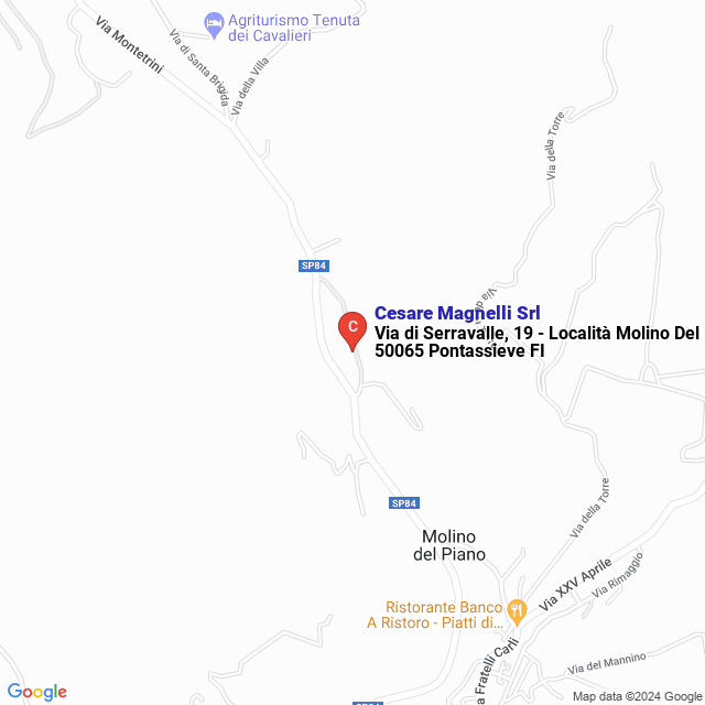 apri la mappa di Cesare Magnelli Srl